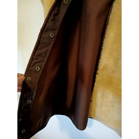 Down Under Outback Australian Sherpa Vest Size C - Picture 4 of 5